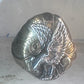 Navajo Ring Eagle band size 10.7 southwest sterling silver women men