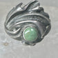 Turquoise ring size 4.50 southwest sterling silver women