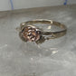 Black Hills Gold ring rose band size 4.75 10K Valentine women girls