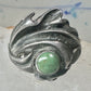 Turquoise ring size 4.50 southwest sterling silver women