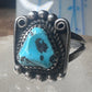 Navajo ring Turquoise size 8.50 sterling silver women