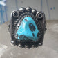 Navajo ring Turquoise size 8.50 sterling silver women