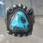 Navajo ring Turquoise size 8.50 sterling silver women