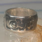 Love ring Love band Bell co size 5 sterling silver women