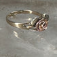 Black Hills Gold ring rose band size 4.75 10K Valentine women girls