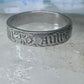 You and No Other Ring vintage love band Valentine size 9.75 sterling silver women girls