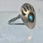 Navajo bear ring size 4.50 sterling silver pinky women girls