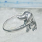 Dachshund Ring vintage mini dachshund heart size 6.75 sterling silver women girls