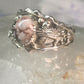 Navajo Eagle ring Wild Horse turquoise size 14.50 sterling silver men signed RB