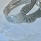 Navajo Phoenix ring thunderbird turquoise size 7 sterling silver pinky women girls