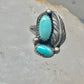 Navajo ring feather turquoise size 5 sterling silver women girls