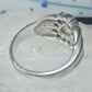 Black Hills Gold Ring leaf band size 7.75 sterling silver women men