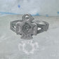 Navajo phoenix Ring Bell trading thunderbird band size 7 sterling silver women girls