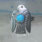 Navajo phoenix Ring Bell trading thunderbird band size 11.50 sterling silver women men