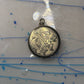 Vintage Round Photo Locket floral women pendant