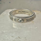 Love Peace Hope Faith ring spinner band Lavaggi size 9 sterling silver women