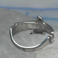 Vintage Sterling Silver Winged Goddess Isis Ring Size 5 Pinky Band 2.5g