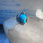 Navajo ring turquoise sterling silver band size 12.25 girls women