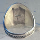 Navajo ring turquoise sterling silver band size 12.25 girls women