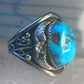 Navajo ring turquoise sterling silver band size 12.25 girls women