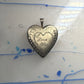 Heart I Love You Valentine Vintage Locket women 1/20 14K GF pendant