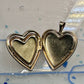 Heart I Love You Valentine Vintage Locket women 1/20 14K GF pendant