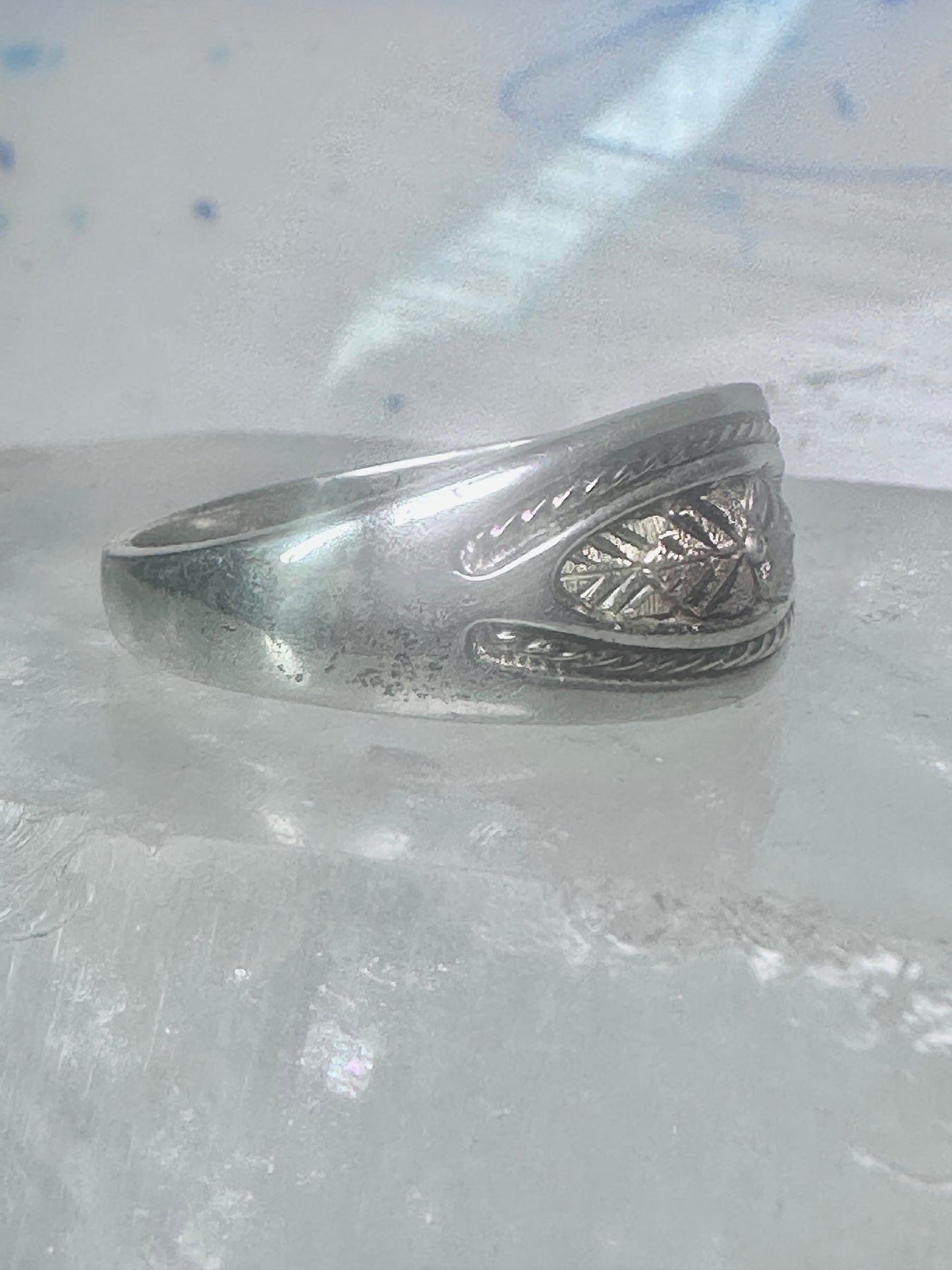 Black Hills Gold Ring wedding band size 12 sterling silver men women