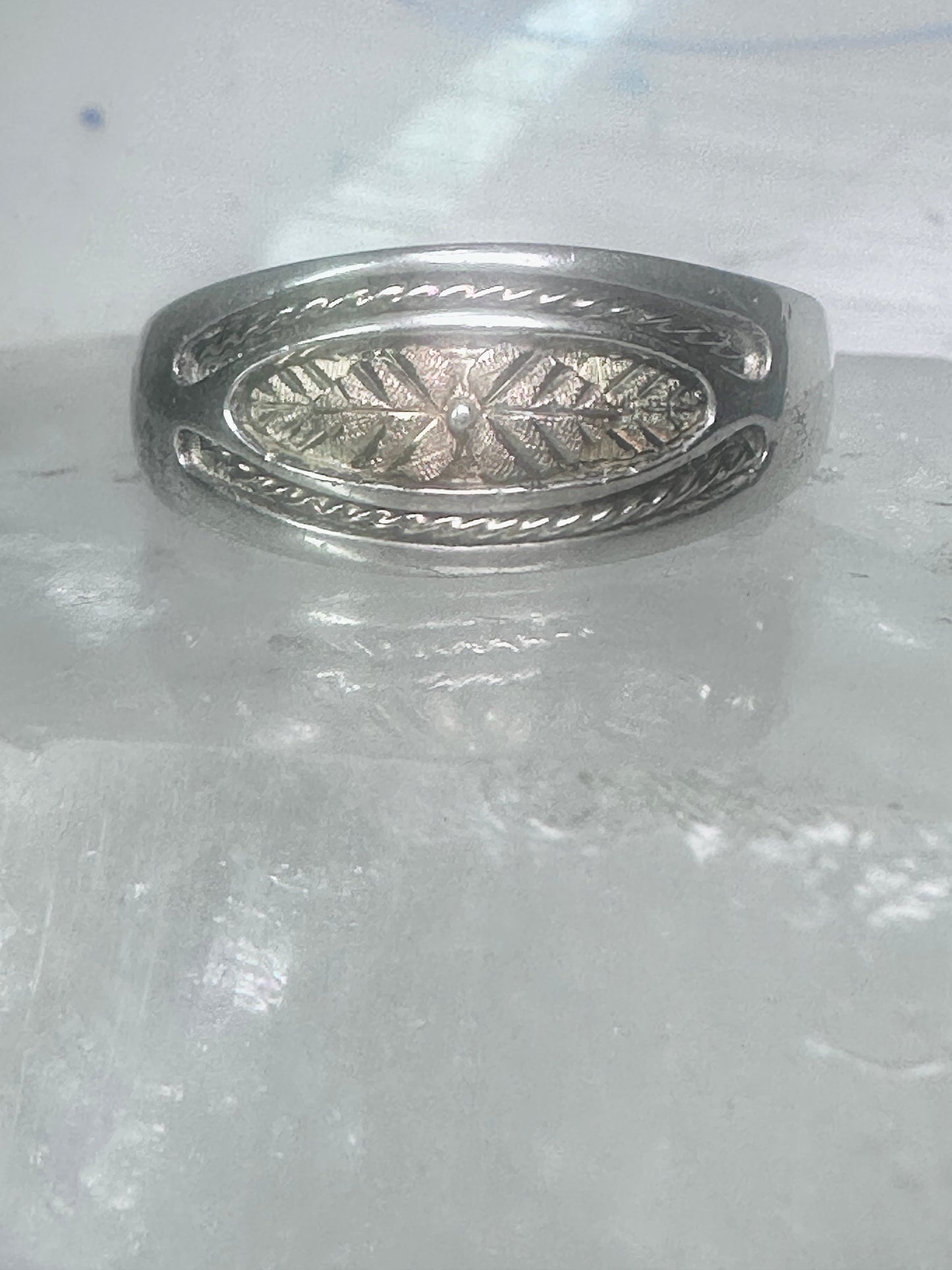 Black Hills Gold Ring wedding band size 12 sterling silver men women