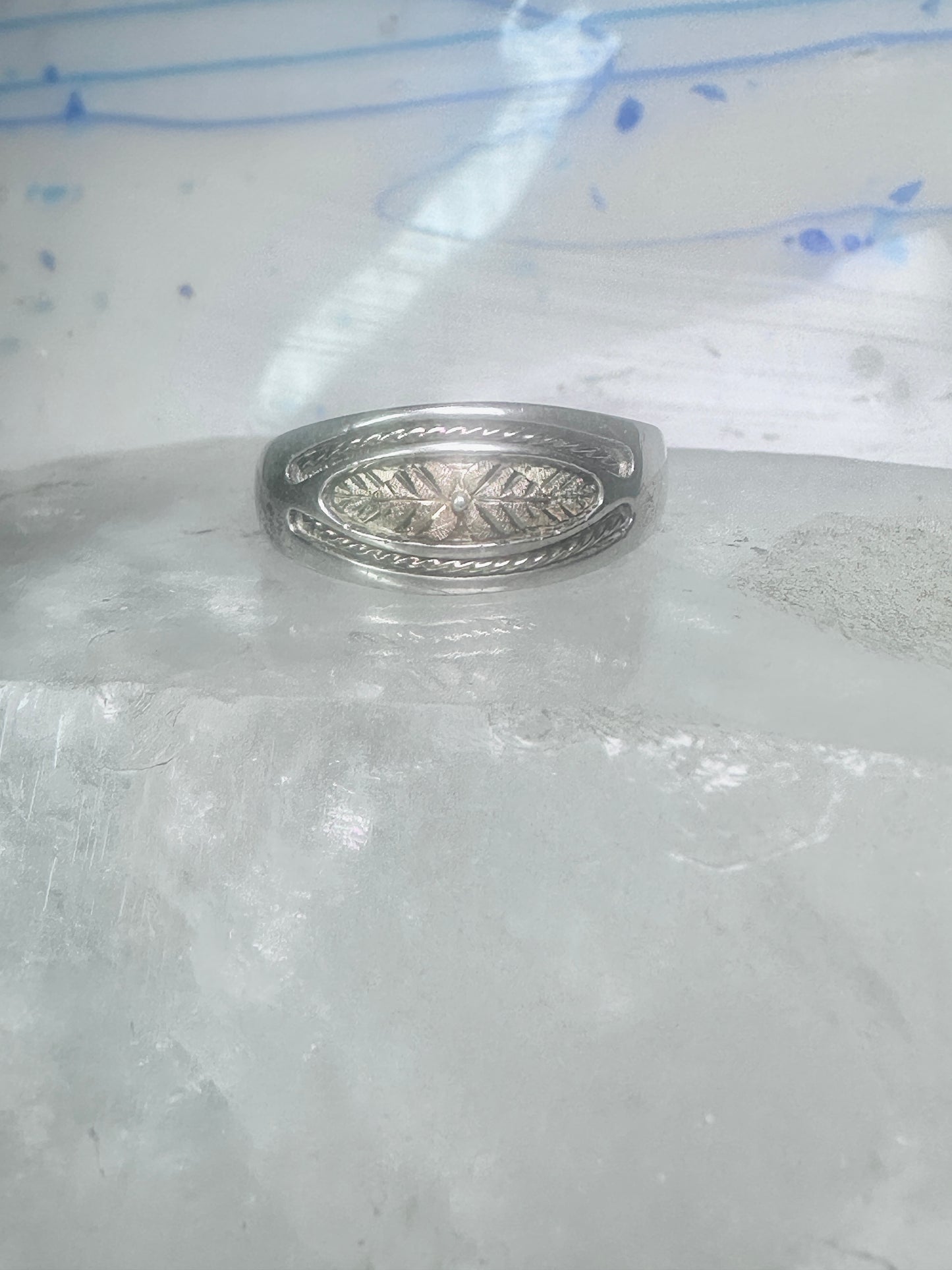 Black Hills Gold Ring wedding band size 12 sterling silver men women