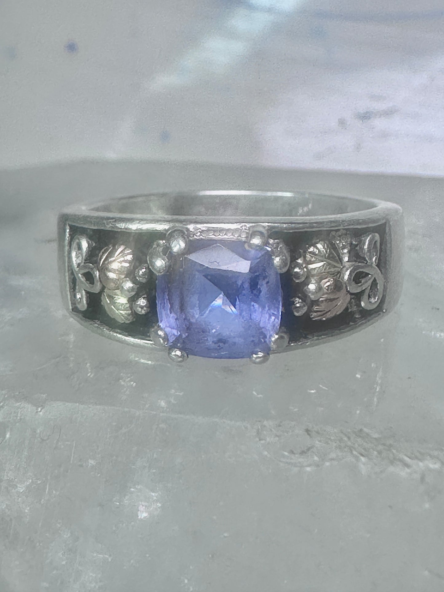 Black Hills Gold Ring wedding band size 9.50 sterling silver men women