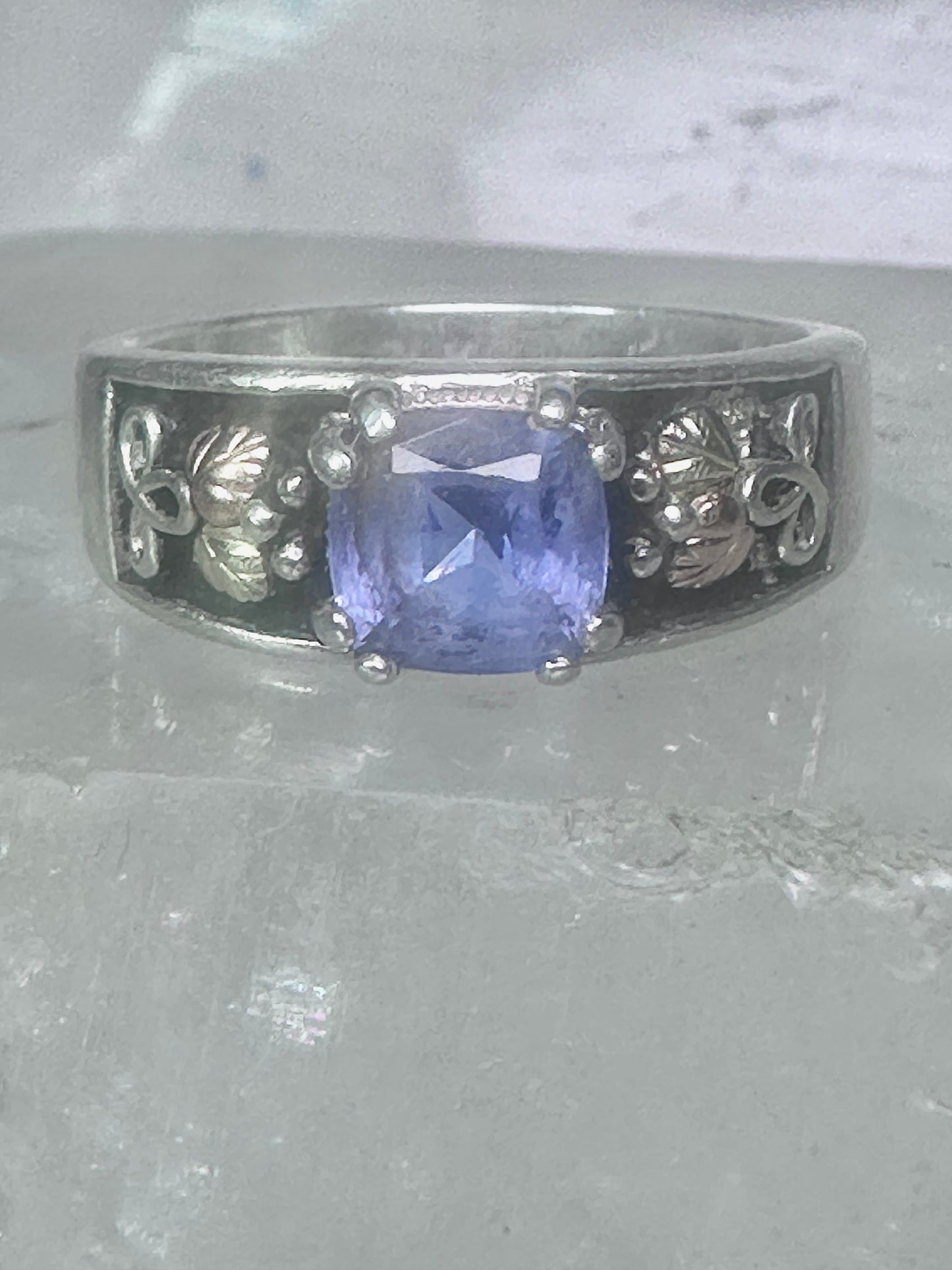 Black Hills Gold Ring wedding band size 9.50 sterling silver men women