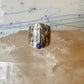 Vintage Southwest blue lapis lazuli arrow size 6.25 sterling silver women men