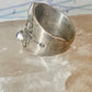 Vintage Southwest blue lapis lazuli arrow size 6.25 sterling silver women men