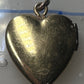 Heart Valentine Vintage Photo Locket floral leaves women 1/20 12K GF pendant