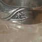 Vintage surfer waves ring size 8.75 sterling silver women girls