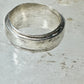 Lab Opal ring Native American band size 5.75 sterling silver women men