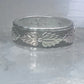 Black Hills Gold Ring wedding leaves band size 5.25 sterling silver women pinky