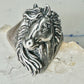 Horse ring southwest cowgirl band size 5.75 sterling silver women girls
