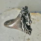 Horse ring southwest cowgirl band size 5.75 sterling silver women girls