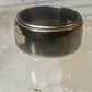 Harley Davidson ring biker sterling silver titanium black shield band size 8.5 men women