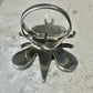 Dragonfly ring Native American Abalone coral MOP band size 4.7 sterling silver women girls