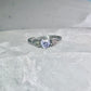 Black Hills Gold Ring leaves slender valentine heart love band size 5 sterling silver women pinky