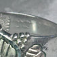 Black Hills Gold Ring leaves wedding band size 7.75 sterling silver women men