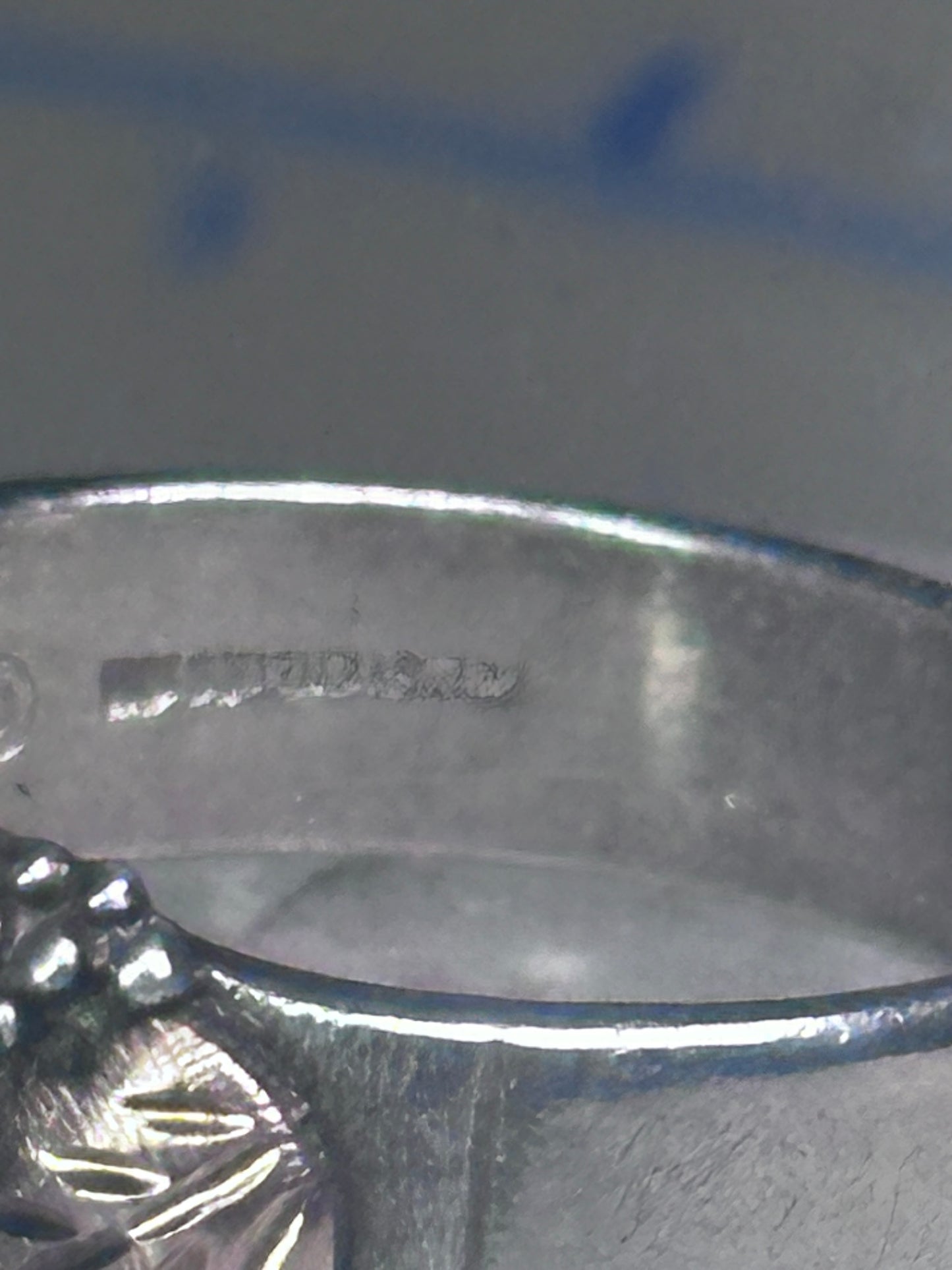 Black Hills Gold Ring leaves wedding band size 10.75 sterling silver women men