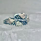 Black Hills Gold Ring leaves band size 6 sterling silver women girls