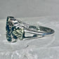 Black Hills Gold Ring leaves band size 6 sterling silver women girls