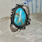Navajo ring Size 6.25 pebbles rope twist saddle band Sterling Silver women&nbsp;