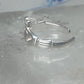 Sterling Silver Claddagh Toe Ring 2.7g Adjustable Size 2.5 Irish Heart Band
