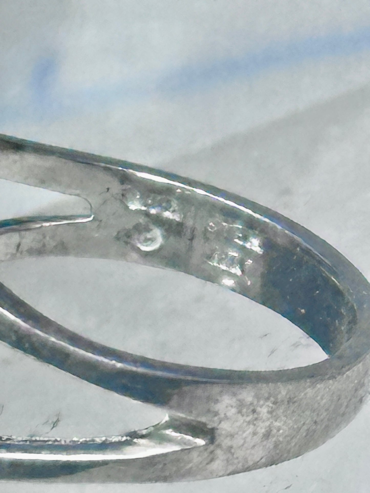 Black Hills Gold Ring long turquoise leaves band size 7.50 sterling silver women girls