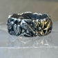 Bird ring heart dove band Valentine love heart size 5 sterling silver women girls